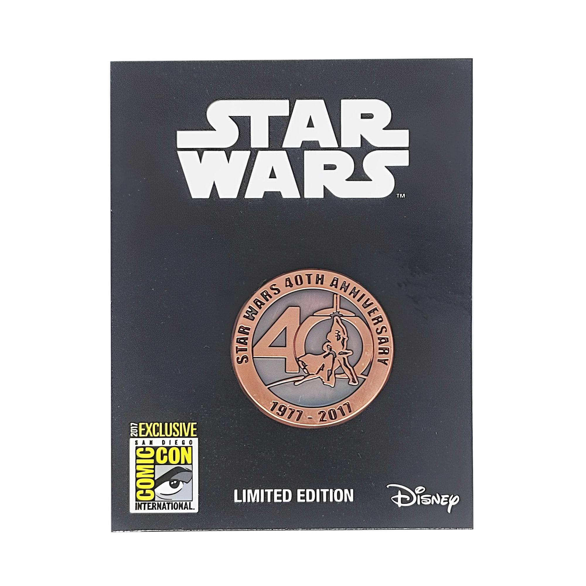 STAR WARS™ 40TH ANNIVERSARY STAR WARS 1971 - 2011 2017 EXCLUSIVE SAN DIEGO COMIC CON INTERNATIONAL LIMITED EDITION Disney