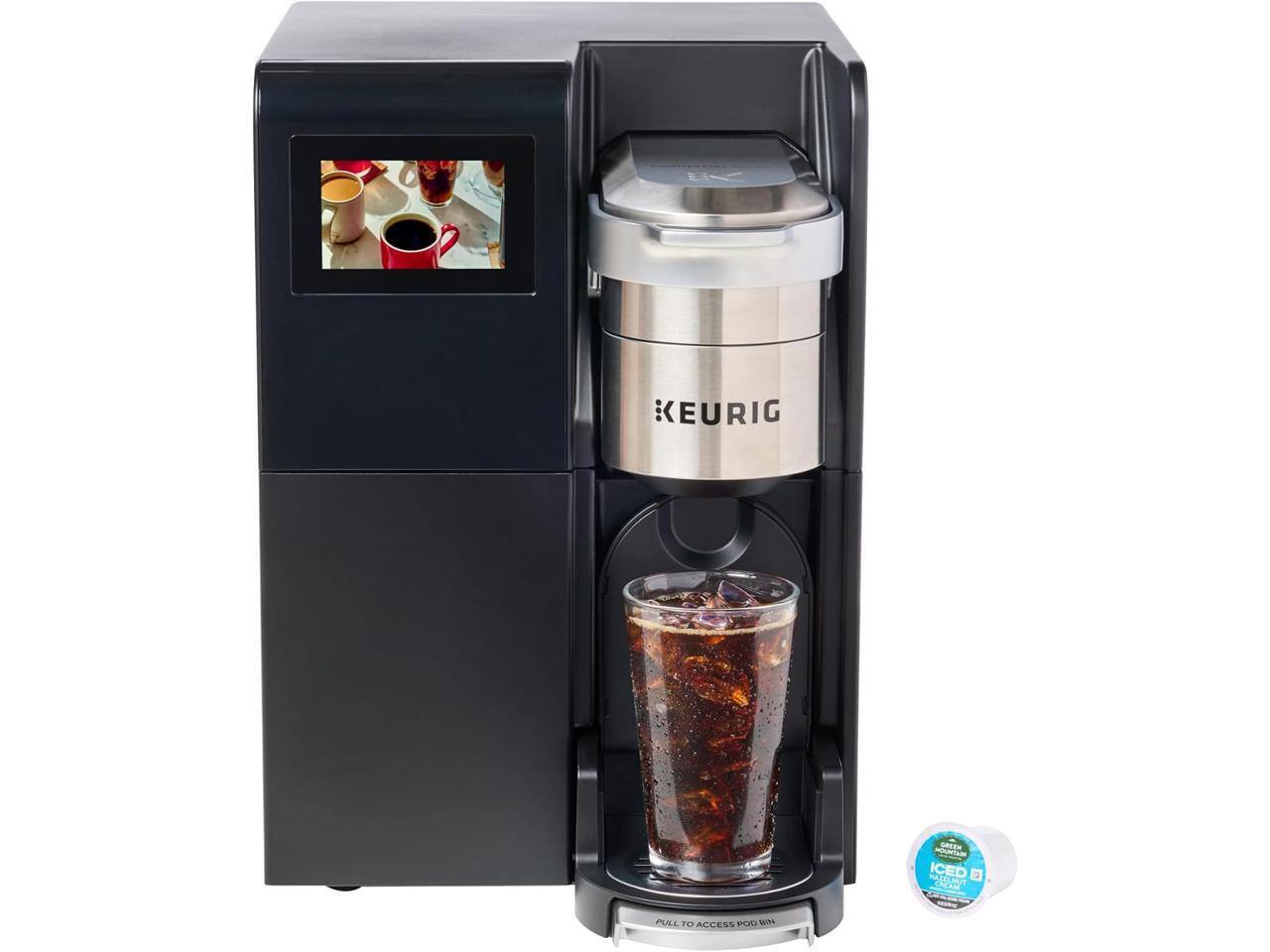 KEURIG SREEN HURTEM ICED COFFEE PATEL NUT PULL TO ACCESS PL 1