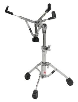 Gibraltar Hardware - Pro Lite Single Braced Lightweight Snare Drum Stand, with Geared Basket Tilter Hinged Nylon Height Collar