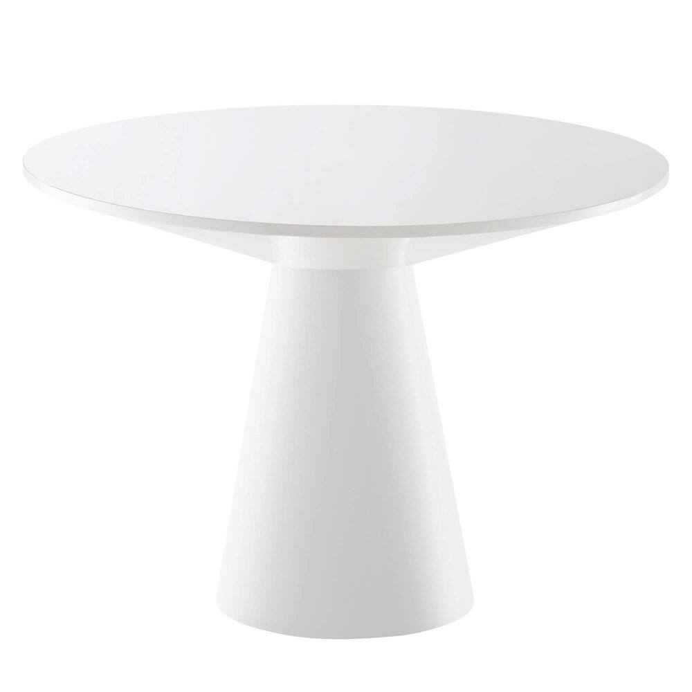 Alt View 2. Modway - Provision 75" Oval Dining Table - White.