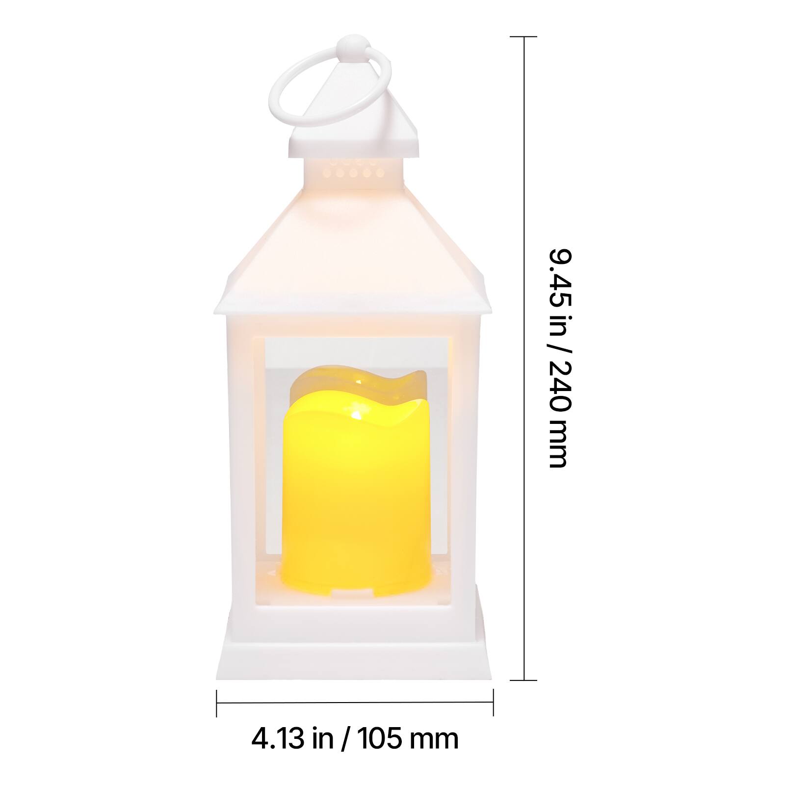 9.45 in / 240 mm  
4.13 in / 105 mm