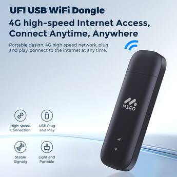 Dongle HDMI Wireless Mpiolife 4K Per TV, Supporto Miracast AirPlay DLNA, Plug & Play, Per IOS Android Mac PC, 5GHz