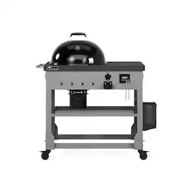 TYTUS Grills - Anaheim Charcoal Kettle Grill with Cart - Gray