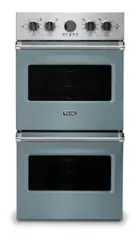Viking - 27"Premiere Electric Double Oven - November Sky - Front_Zoom