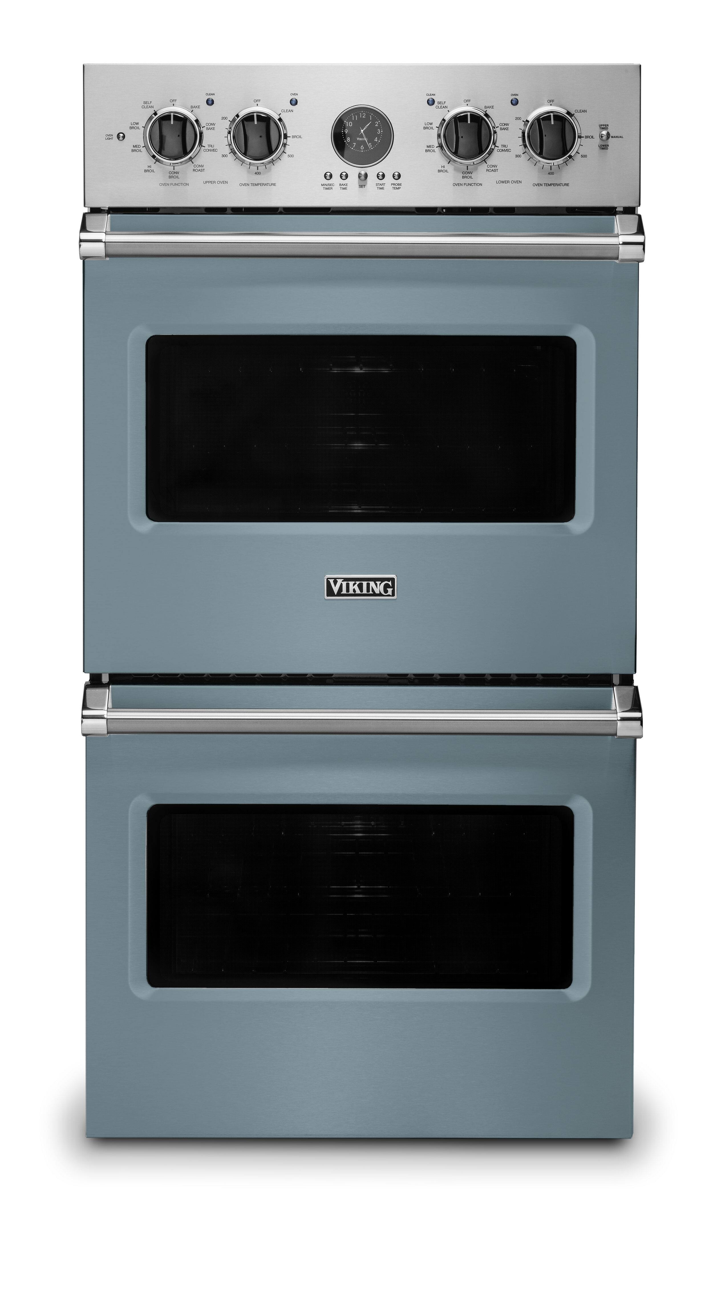 Viking - 27"Premiere Electric Double Oven - November Sky