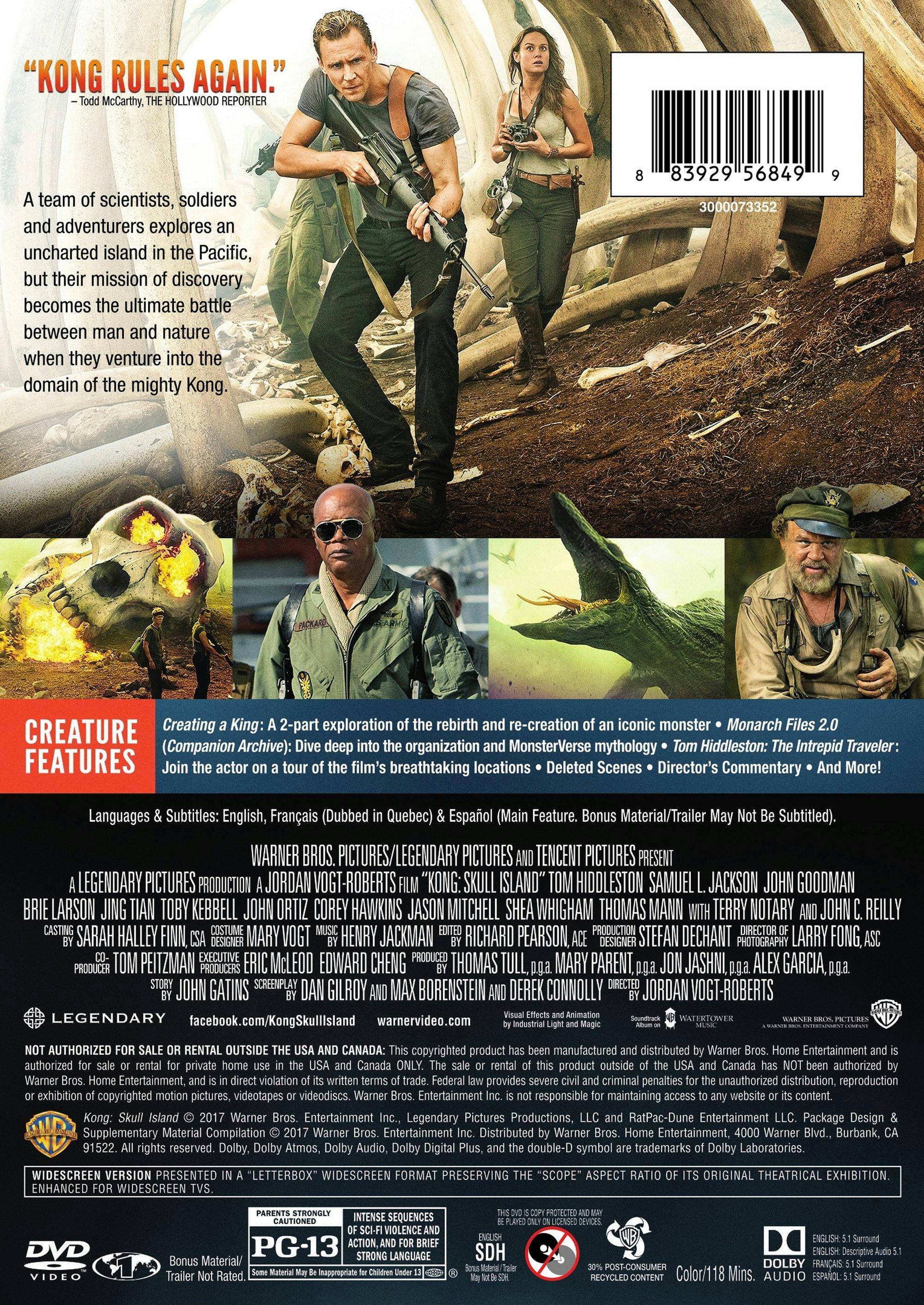 Angle. Kong - Skull Island (Special Edition) [DVD].