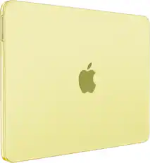 Front. mosiso - For MacBook Neo Case 13 inch 2026 Model A3404, Seamlessly Closes&Fingerprints-Resistant Protective Hard Shell Cover - Citrus Clear.