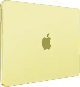 mosiso - For MacBook Neo Case 13 inch 2026 Model A3404, Seamlessly Closes&Fingerprints-Resistant Protective Hard Shell Cover - Citrus Clear