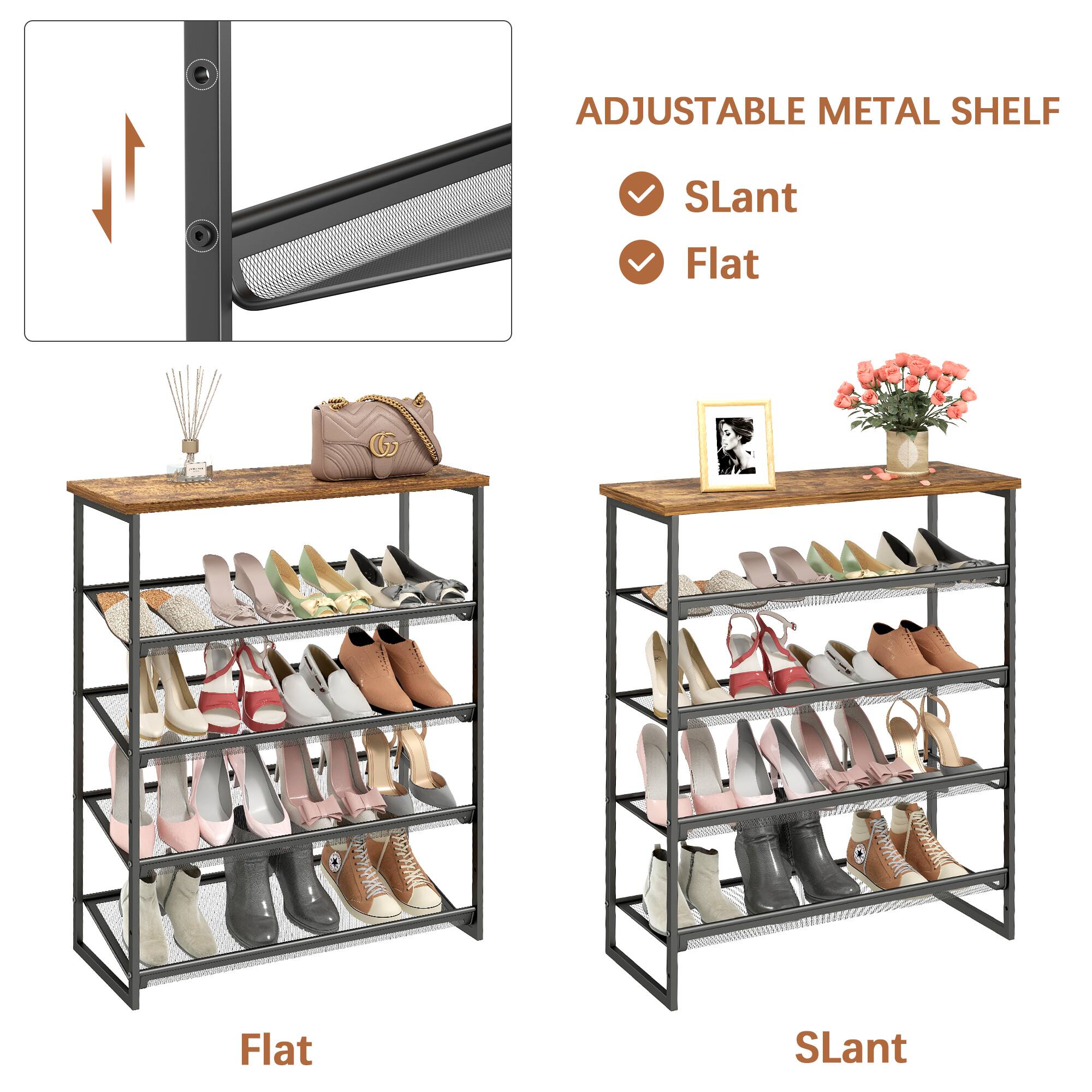 ADJUSTABLE METAL SHELF

- SLant
- Flat

Flat

SLant