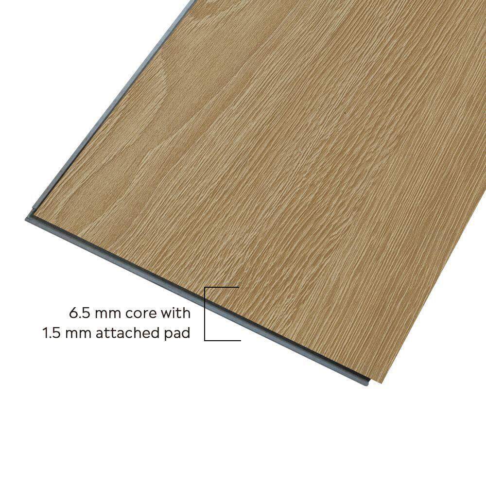 6.5 mm core with 1.5 mm attached pad