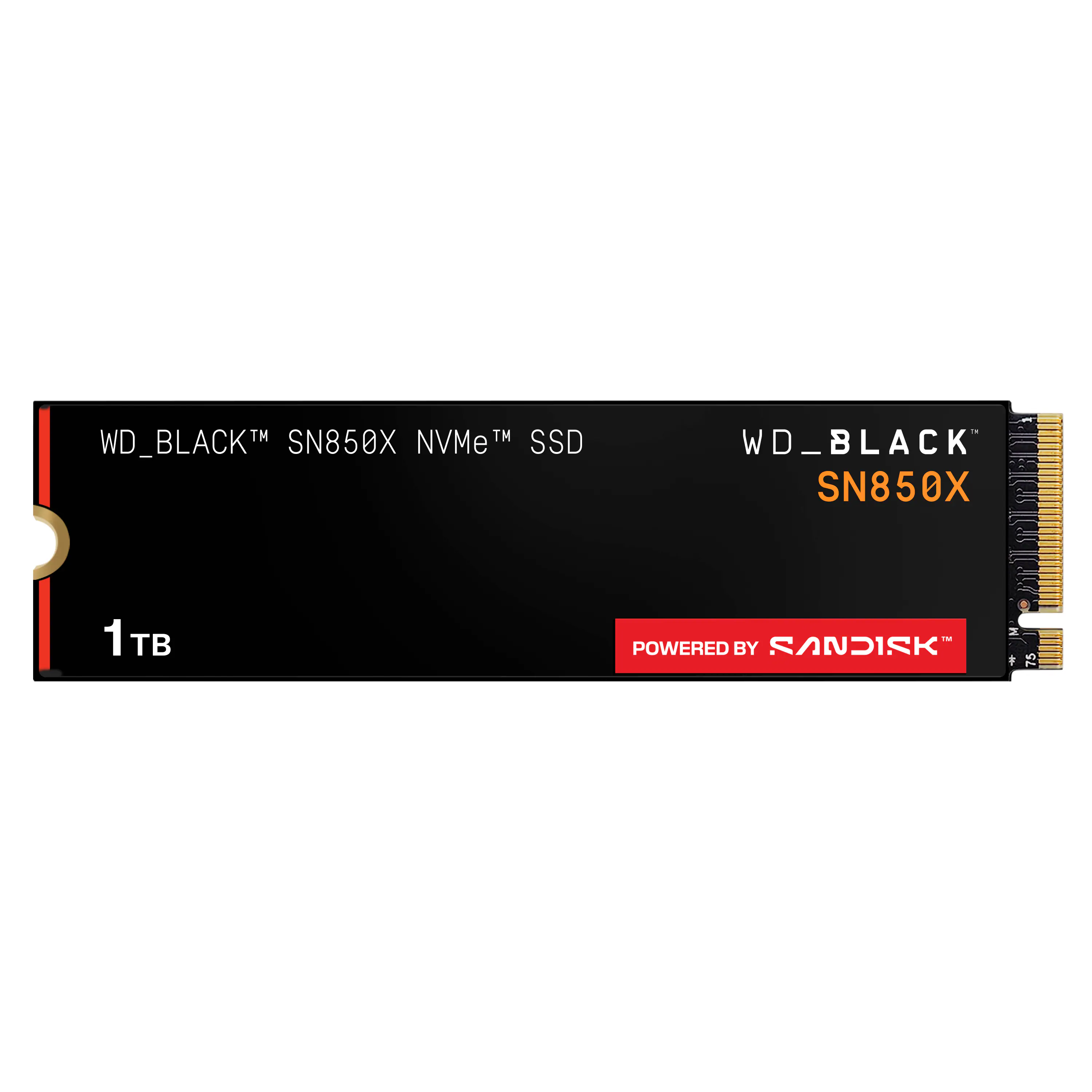 WD_BLACK™ SN850X NVMe™ SSD
1TB
POWERED BY SANDISK™