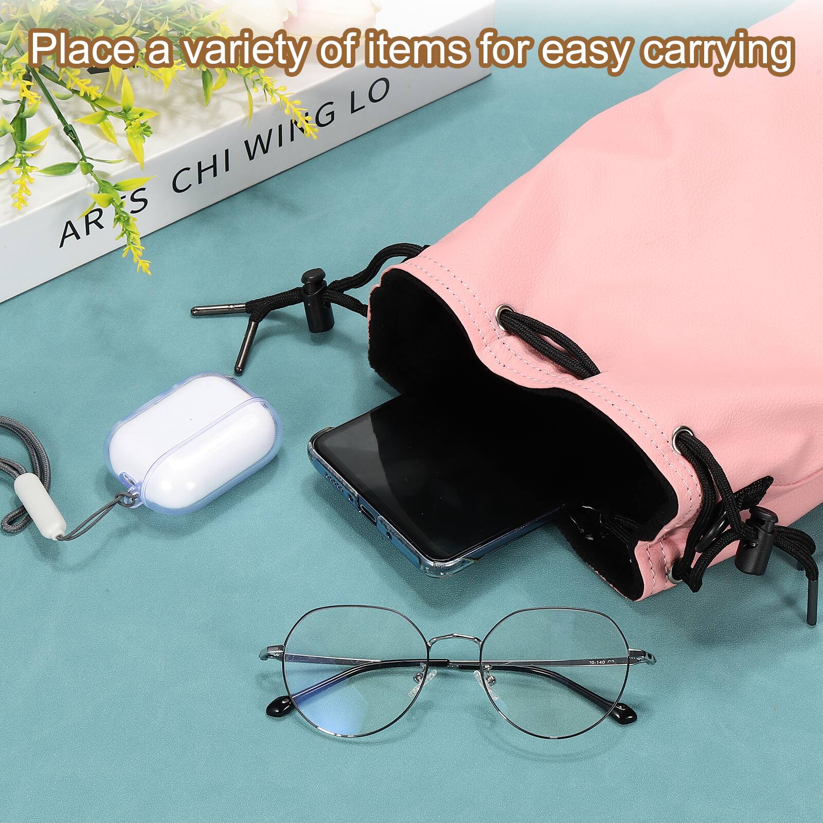 Place a variety of items for easy carrying