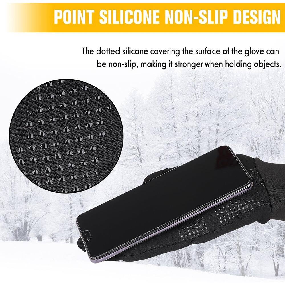 POINT SILICONE NON-SLIP DESIGN

The dotted silicone covering the surface of the glove can be non-slip, making it stronger when holding objects.