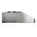 Left. Onefly - 36 inches - Externally Vented - Under Cabinet Range Hood - Stainless steel.