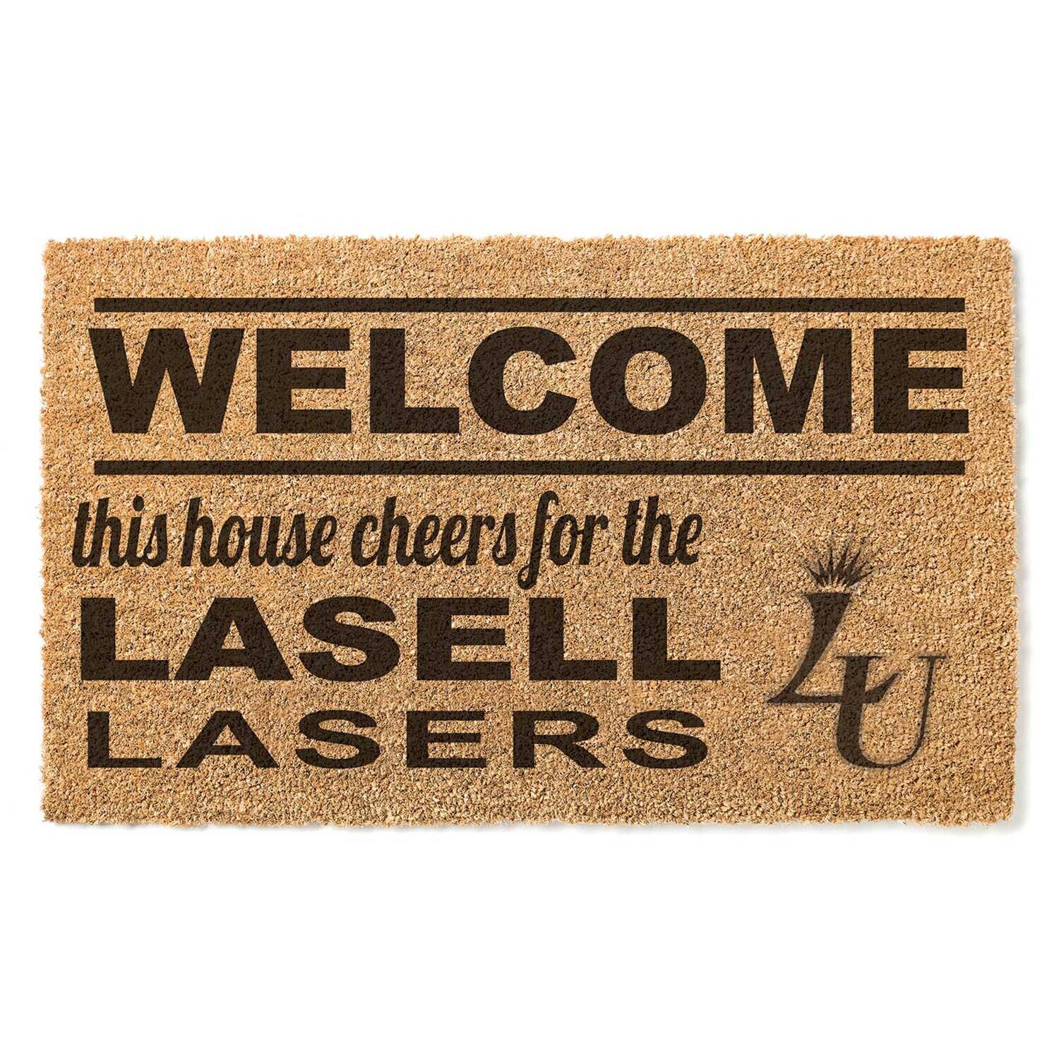 Lasell Lasers 18" x 30" Welcome Doormat