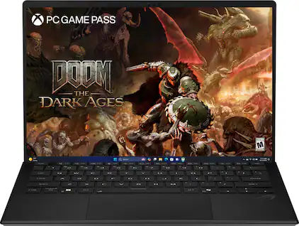 ASUS - ROG Flow Z13 13.4" 2.5K 180Hz Touch-Screen Gaming Laptop - Copilot+ PC - AMD Ryzen AI Max+ 395 - 64GB RAM - 1TB SSD - Off Black