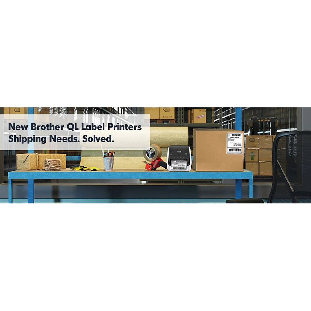 New Brother QL Label Printers Shipping Needs. Solved.