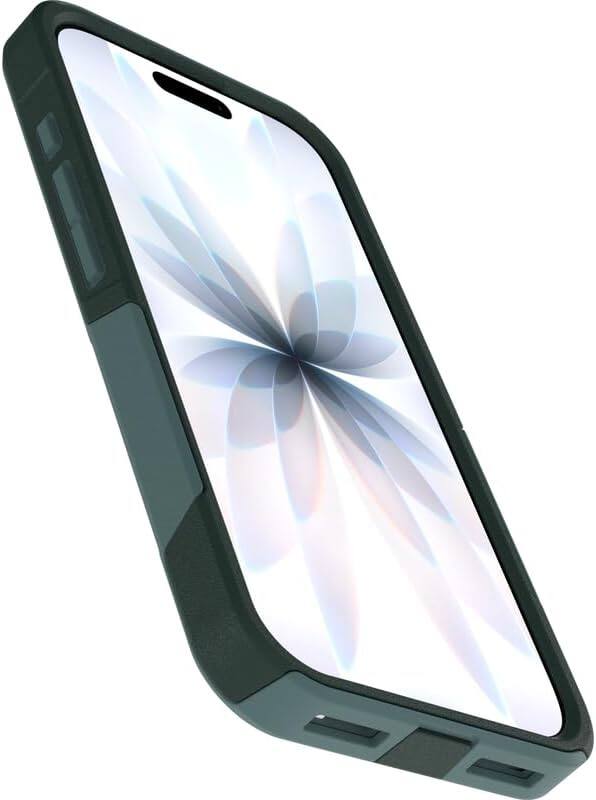 Alt View 2. OtterBox - OtterBox iPhone 17 (Only) Bundle: Commuter Series MagSafe Case & Screen Protector - Built-in magnets - Thin & Protective - Sagebrush (Green).