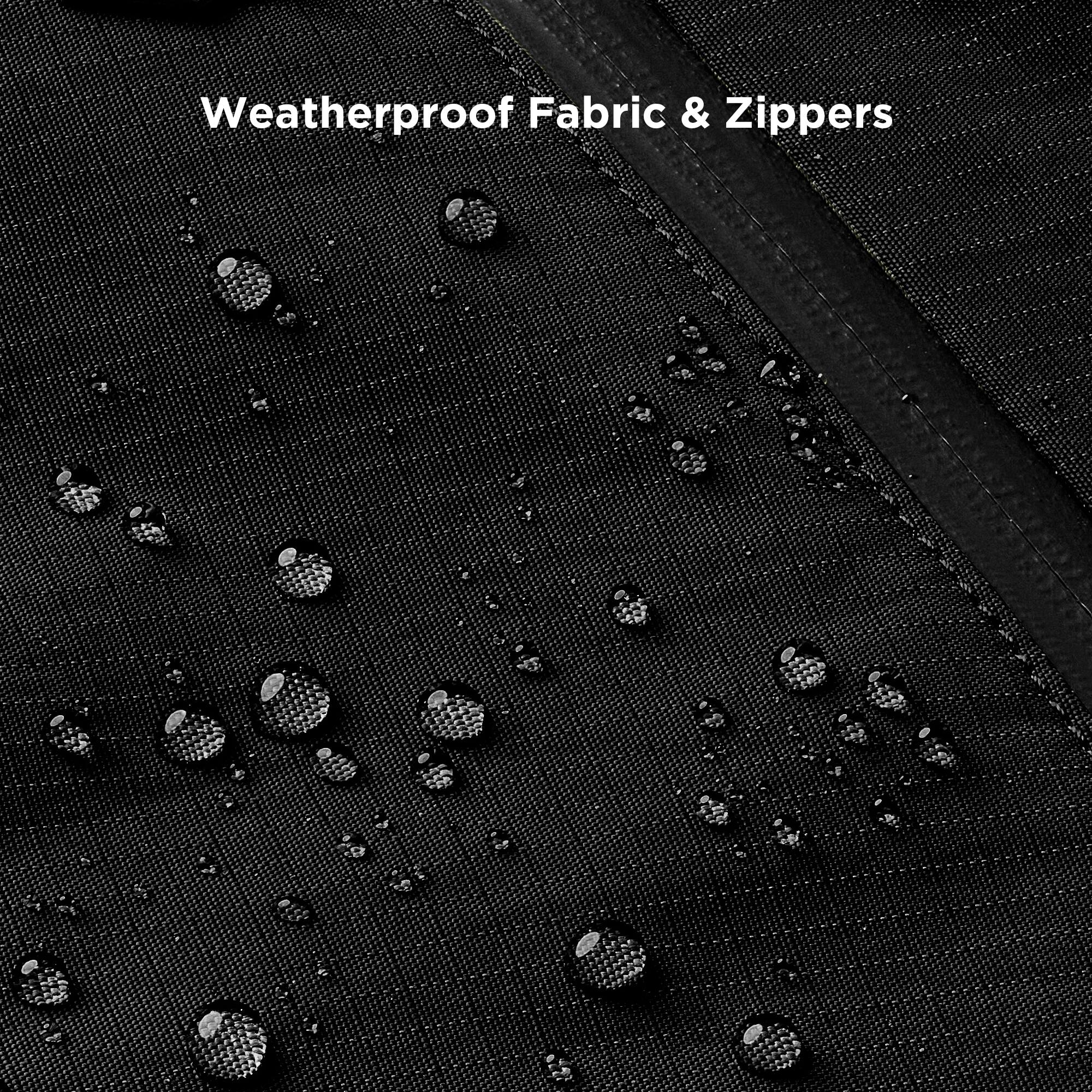 Weatherproof Fabric & Zippers