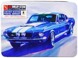 AMT - Skill 2 Model Kit 1967 Shelby Mustang GT350 USPS (United States Postal Service) "Auto Art Stamp Series" 1/25 Scale - Blue