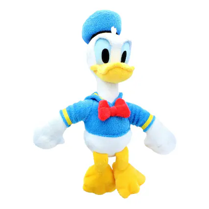 Front. Disney - Disney Mickey Mouse & Friend 11 Inch Bean Plush | Donald Duck - Blue.