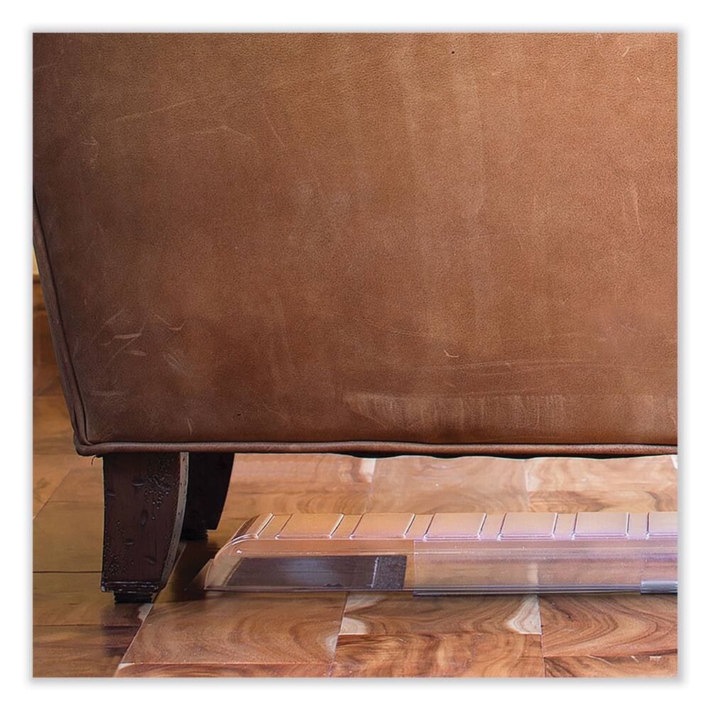 Angle. Deflecto - Deflecto UFAD 11 in. x 20 in. x 1.25 in. Under Furniture Air Deflector - Clear - Clear.