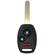 Back. Car Keys Express - Car Keys Express Honda Simple Key - 3 Button Remote and Key Combo and programming device - Black.