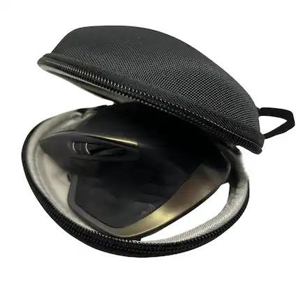 Front. HM 1810 - Hard Travel Case Bag For Mx Master 2s And Mouse - Waterproof & Shockproof Eva With Hand Strap ° Zipper - Default.