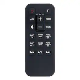 VINABTY - New COV33552428 Replaced Remote Fits for LG Sound Bar Speaker SH2 SPH2B-P COV34445442 - Black