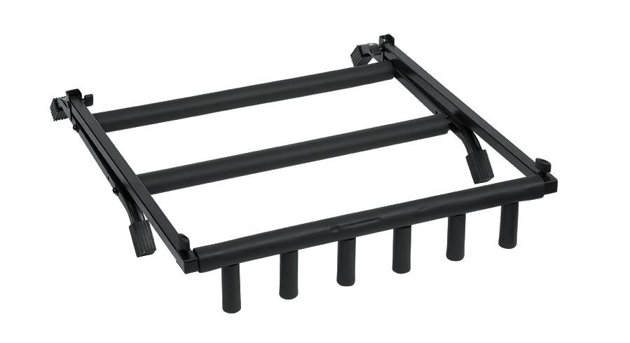 Angle. Gator - Rok-It Collapsible, Folding Guitar Rack Designed to Hold 5x Electric or Acoustic Guitars, with Foam Padded Support.