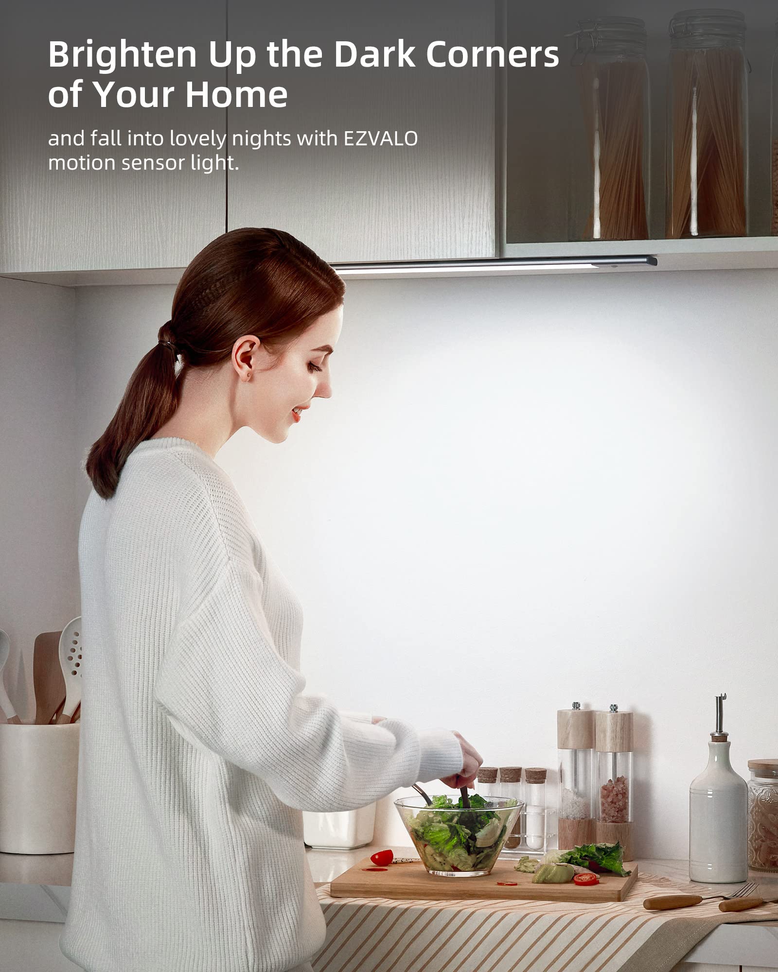 Brighten Up the Dark Corners of Your Home

and fall into lovely nights with EZVALO motion sensor light.