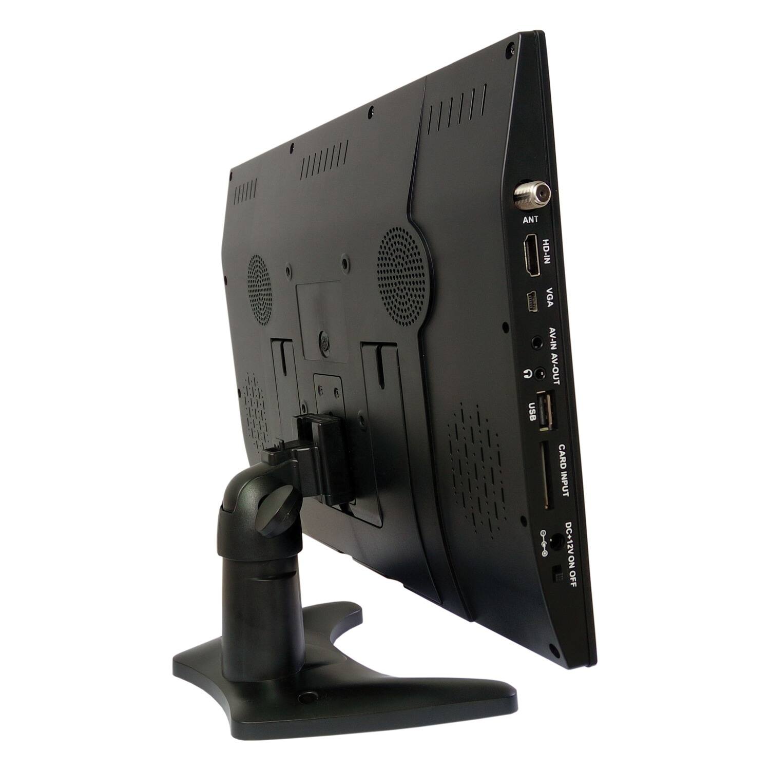 ANT  
HD-IN  
VGA  
AV-OUT  
USB  
CARD INPUT  
DC+12V  
ON/OFF