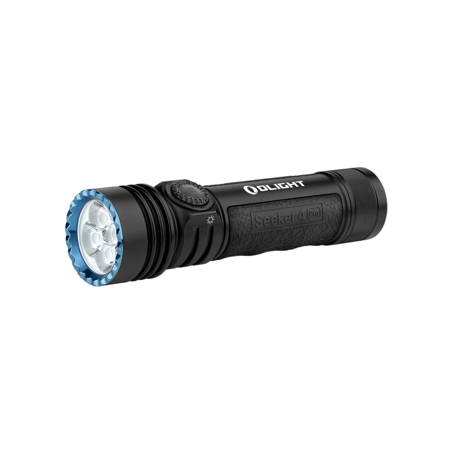 OLIGHT - Seeker 4 Pro Rechargeable LED Flashlight (Cool White, Matte Black)