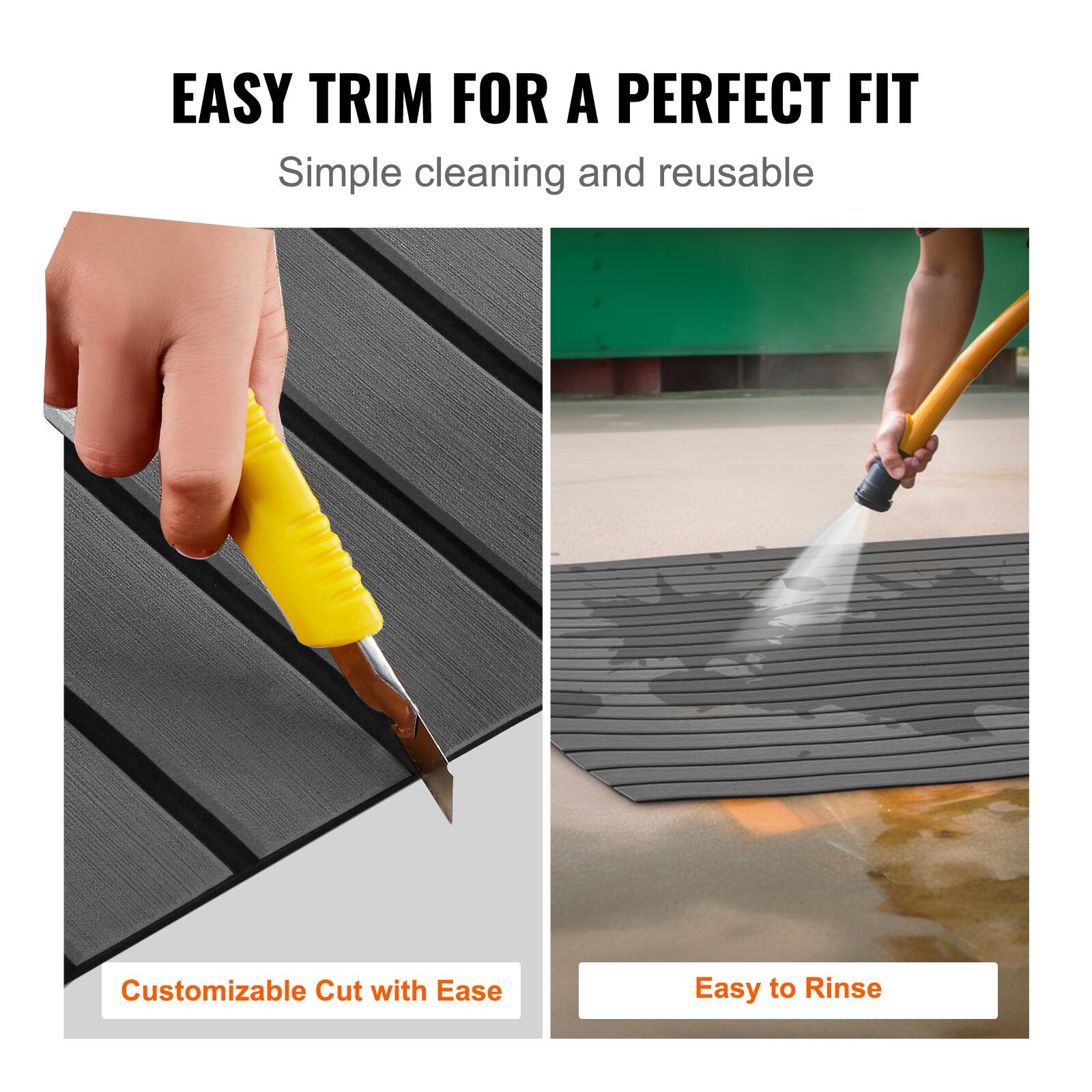 EASY TRIM FOR A PERFECT FIT  
Simple cleaning and reusable  

Customizable Cut with Ease  
Easy to Rinse