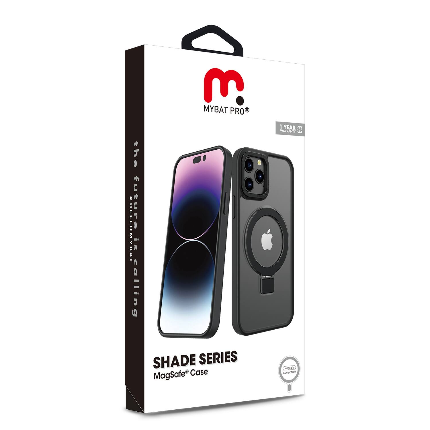 the future is calling  
MYBAT PRO  
1 YEAR WARRANTY  
SHADE SERIES  
MagSafe® Case