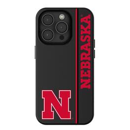 Keyscaper - NCAA - Nebraska Huskers iPhone Magnetic Bump Case - 13 - Black
