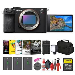 Sony - Alpha 7CR Mirrorless Full-Frame Interchangeable Lens Hybrid Camera Bundle