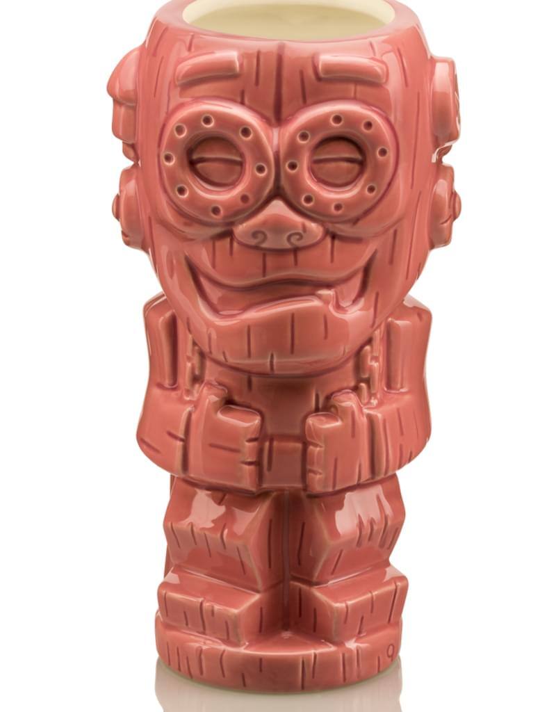 Front. Beeline Creative - Monster Cereal Franken Berry 22oz Ceramic Geeki Tikis Mug - Pink.