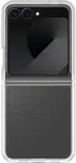 Front. OtterBox - Thin Flex Series for Samsung Galaxy Z Flip7 FE and Samsung Galaxy Z Flip6 - Clear.