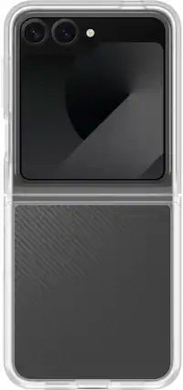Front. OtterBox - Thin Flex Series for Samsung Galaxy Z Flip7 FE and Samsung Galaxy Z Flip6 - Clear.