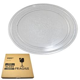 HQRP - 9-5/8 inch Glass Turntable Tray for GE WB49X10134 JES735BJ01 JES735BJ02 JES735WJ01 JES735WJ02 JES738WJ01 Microwave