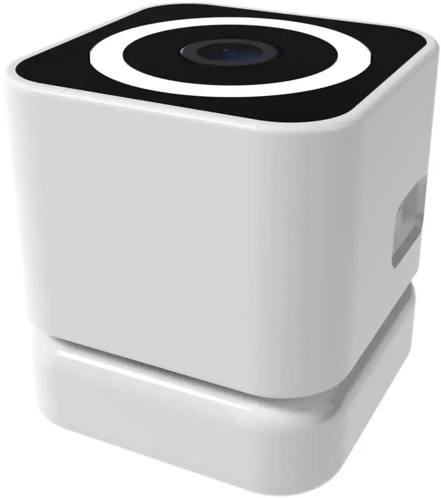 Alt View 12. MOBI - Cam MP Smart Baby & Nursery Monitoring Camera, Indoor Security Camera w/ Dual Band WiFi, Night Vision & BLE Connectivity - White.