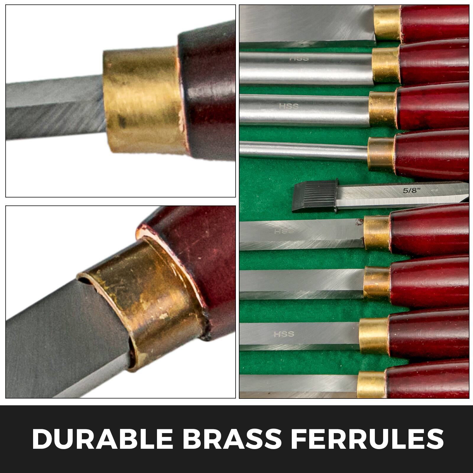 HSS 5/8" HS HSS DURABLE BRASS FERRULES