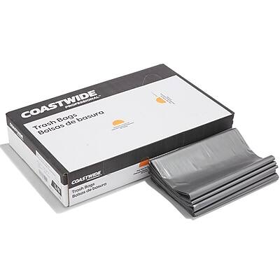 "Coastwide Professional - 55-60 Gallon Trash Bag, 39"" x 57"", Low Density, 1.7 mil, 50 Bags/Box - Silver" price history on PriceWatchPro