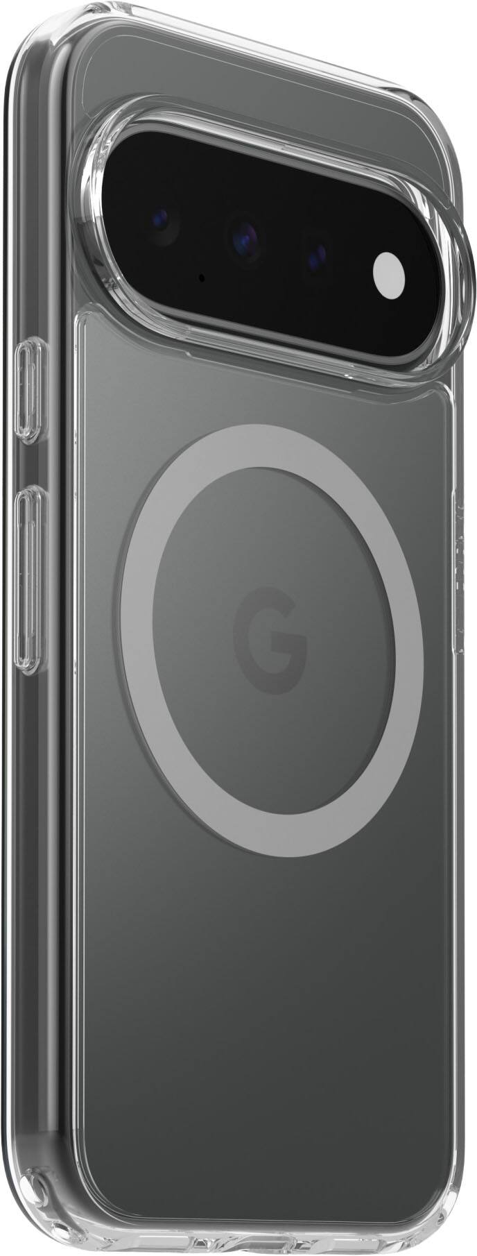 Angle. OtterBox - Lumen Series Hard Shell for Google Pixel 11 and Google Pixel 11 Pro - Clear.