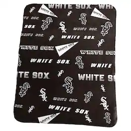Logo Brands - Chicago White Sox 50" x 60" Classic Fleece Blanket - Multicolor