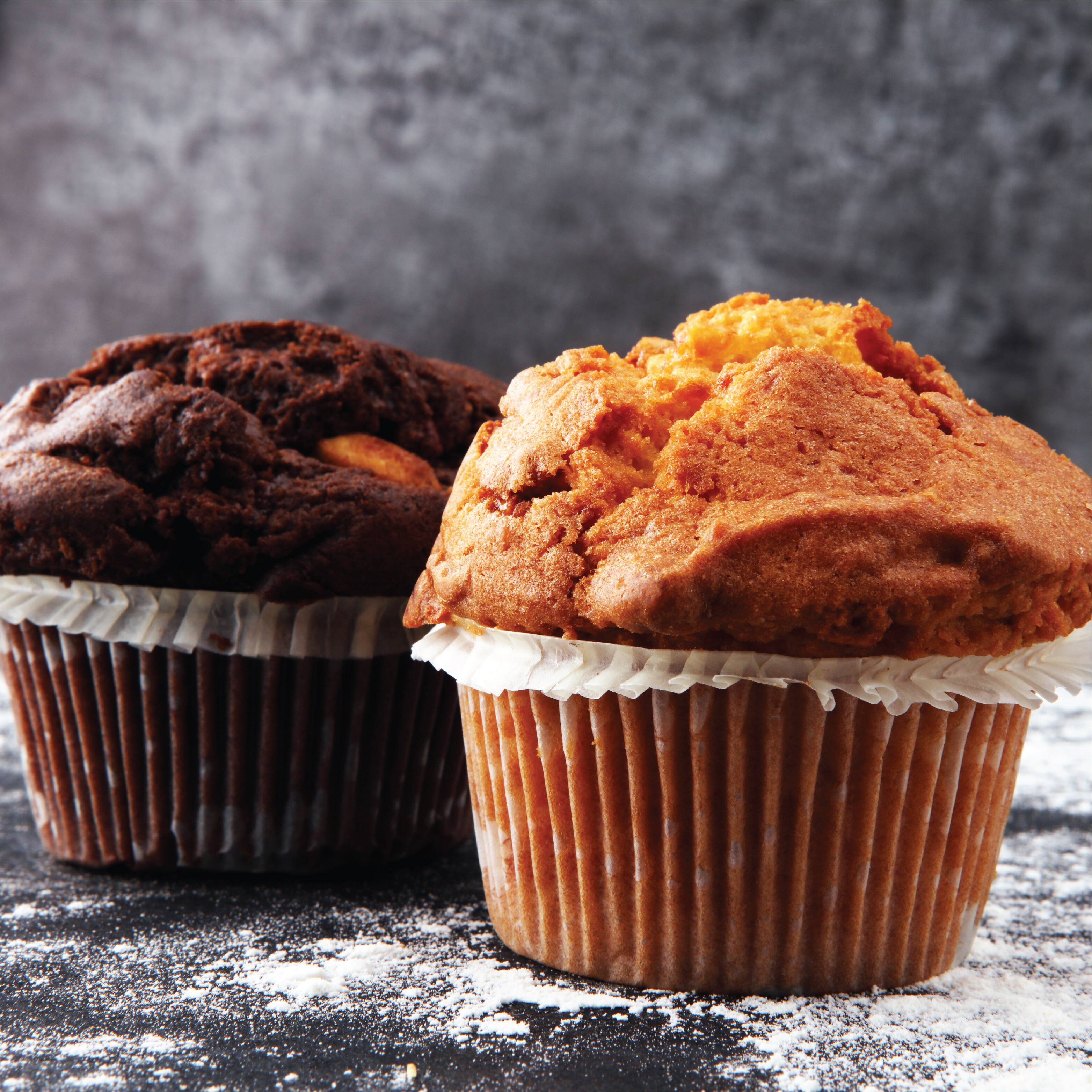 Back. Baker's Secret - Baker's Secret Muffin Pan Non-stick 12cup  1.4"x11.1"x15.7" Superb Collection Aluminized Steel - Silver.