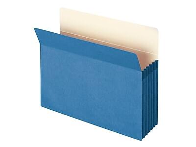"Smead - Paper Stock File Pocket, 5.25"" Expansion, Letter Size, (73235) - Blue" price history on PriceWatchPro