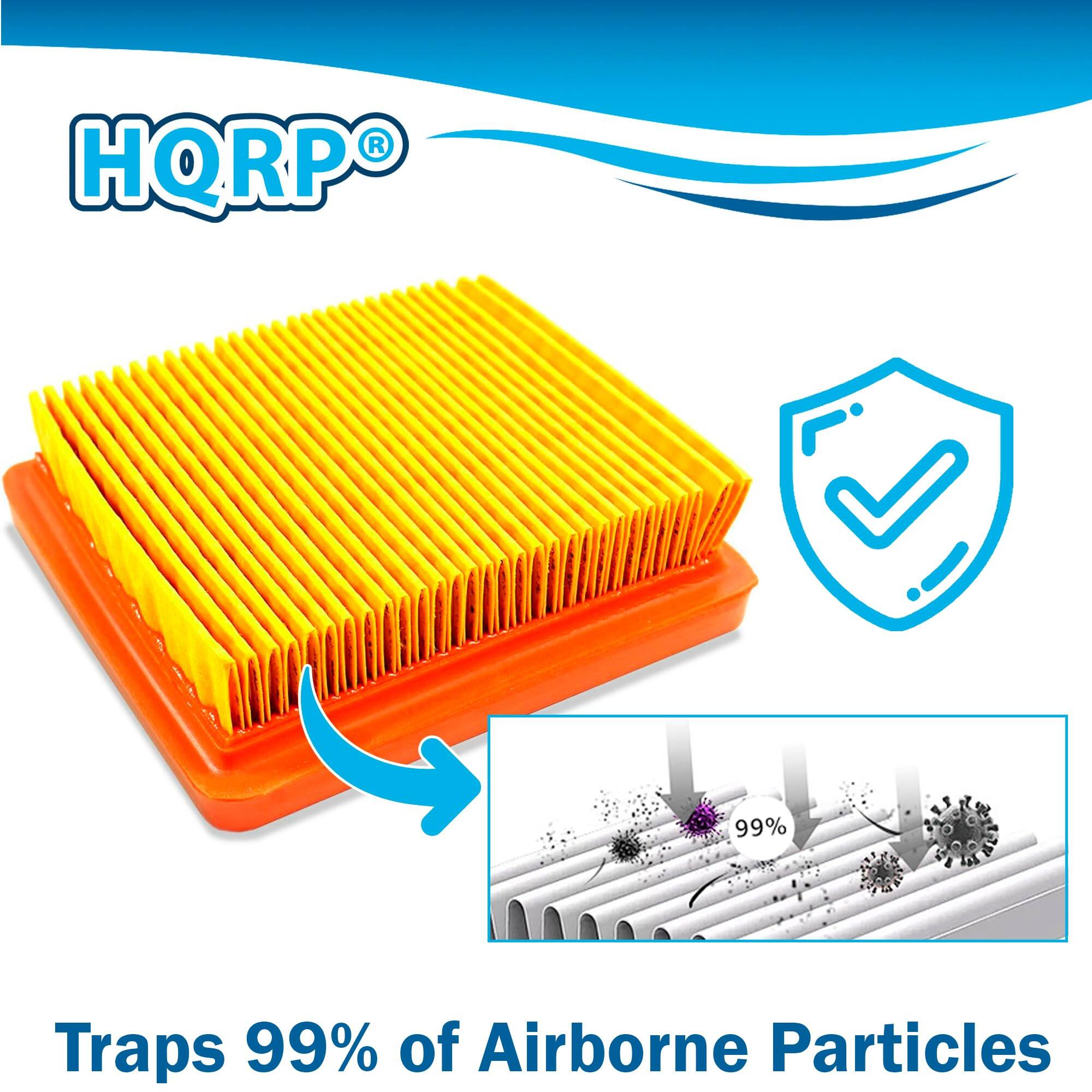 HQRP®  
Traps 99% of Airborne Particles