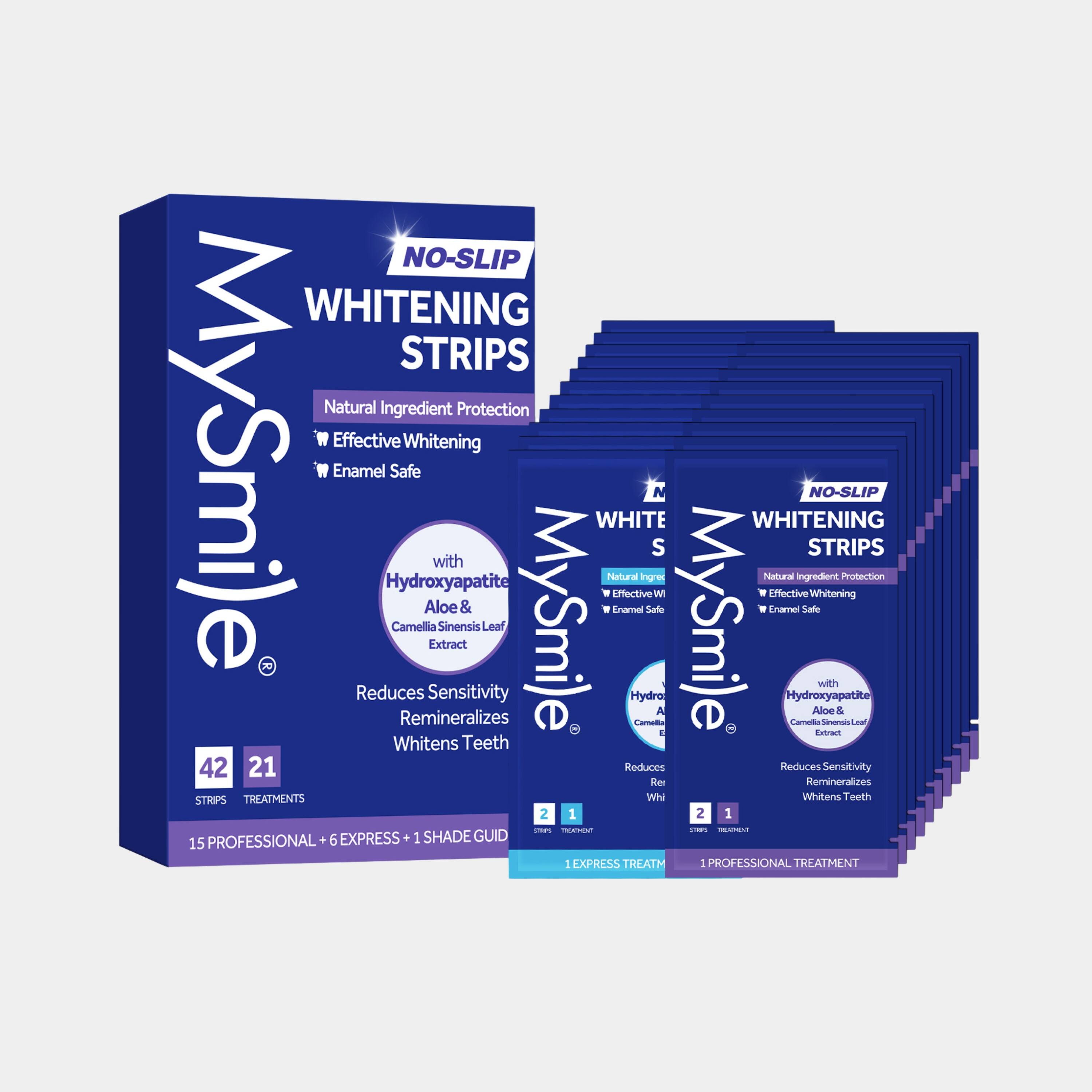 MySmile - Teeth Whitening Strips with Natural Ingredients - Dark Blue price history on PriceWatchPro